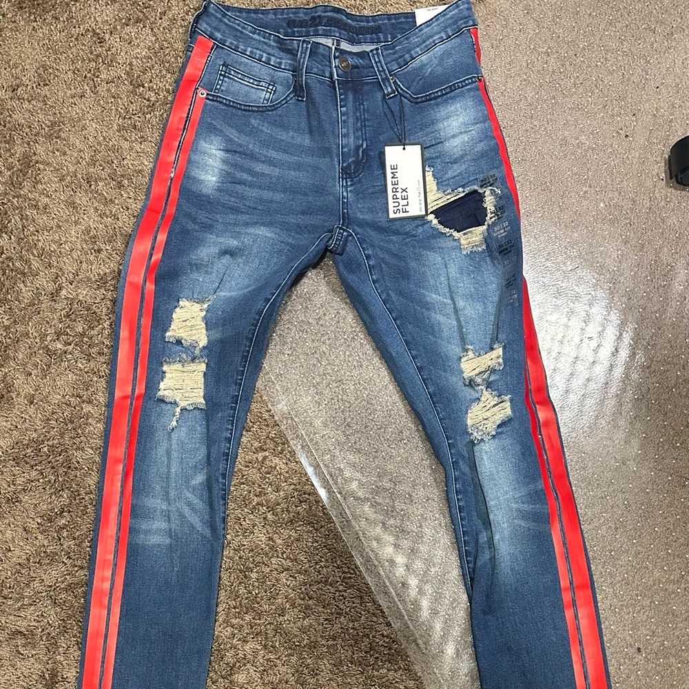 DARK BLUE RUE21 SKINNY JEANS